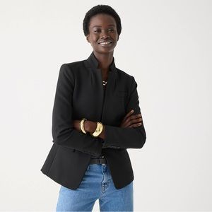 J. Crew NWOT Regent Blazer in Four-Season Stretch in Black 12